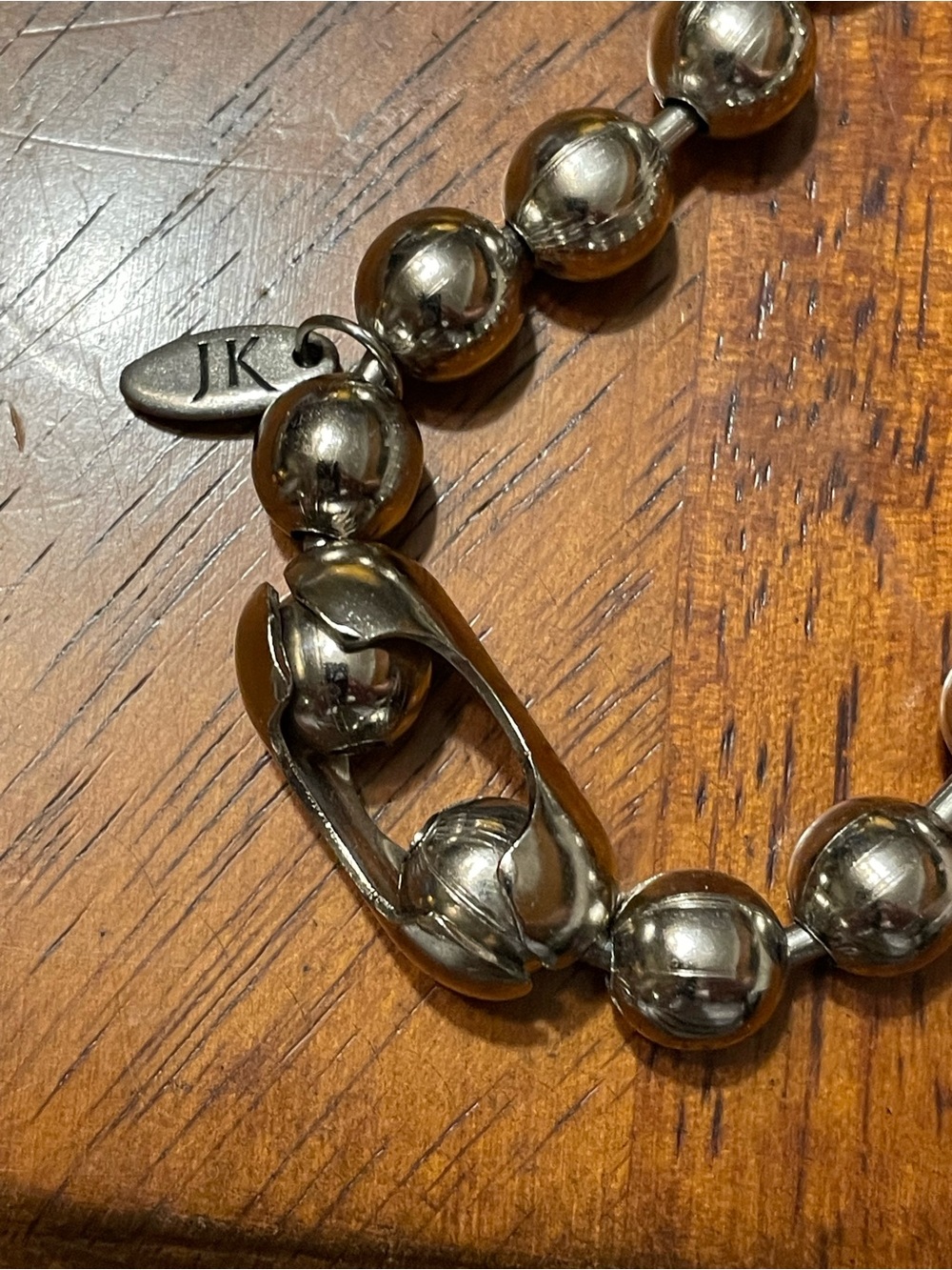 Jewel Kade Silver-Tone Beaded Necklace